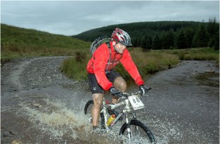 freddy getting wet during transwales 06